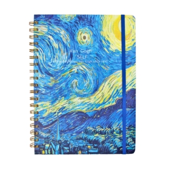 Նոթատետր զսպանակով Van Gogh B5 90 թերթ SV-14-4 
