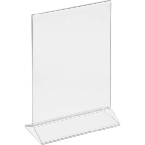 Ցուցանակ A4 210x297 մմ ուղղահայաց երկկողմանի ||Подставка настольная Attache А4 210х297мм вертикальная двухсторонняя ||Attache desktop stand A4 210x297mm vertical double-sided