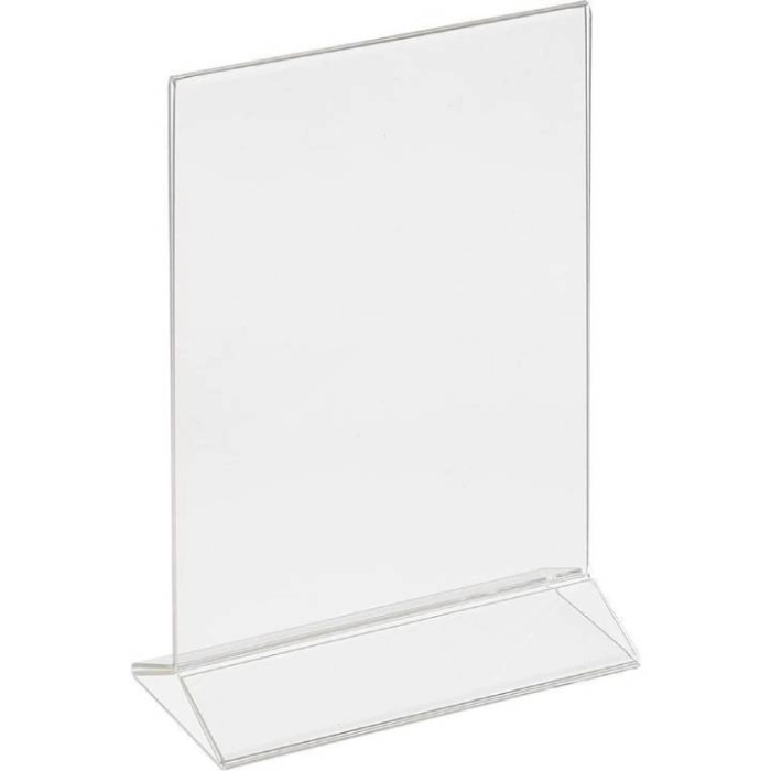 Ցուցանակ A4 210x297 մմ ուղղահայաց երկկողմանի ||Подставка настольная Attache А4 210х297мм вертикальная двухсторонняя ||Attache desktop stand A4 210x297mm vertical double-sided