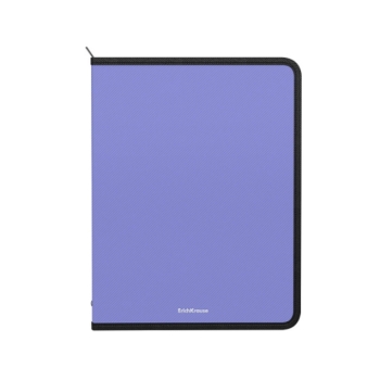 Թղթապանակ ցեպով պլաստիկ ErichKrause Diagonal Pastel A4 50356 