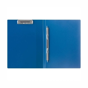 Թղթապանակ 2 ամրակով Attache A4 ||Скоросшиватель пластиковый с пружинным механизмом и зажимом Attache А4 до 150 листов синий толщина обложки 0.7 мм