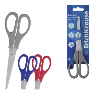 Մկրատ ձախլիկների համար ErichKrause EasyCut 17սմ 60838 ||Ножницы для левшей ErichKrause EasyCut 17см 60838 ||Scissors for left-handers ErichKrause EasyCut 17sm 60838