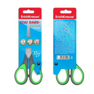 Մկրատ ErichKrause Standart+ 17 սմ 35099 ||Ножницы ErichKrause Standart+ 17 см 35099 ||Scissors ErichKrause Standart+ 17 sm 35099