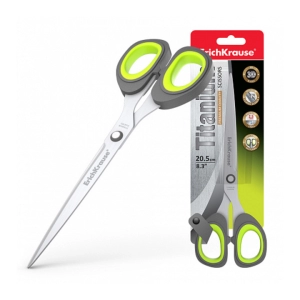Մկրատ ErichKrause Titanium 20.5սմ 30788 ||Ножницы ErichKrause Titanium 20.5см 30788 ||Scissors ErichKrause Titanium 20.5sm 30788