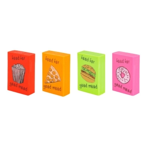 Ռետին B&V HappyGraphix Fastfood 42-0051 ||Ластик B&V HappyGraphix Fastfood 42-0051 ||Eraser B&V HappyGraphix Fastfood 42-0051