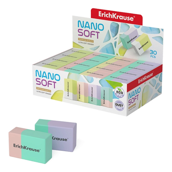 Ռետին ErichKrause Nano Soft 48767 ||Ластик ErichKrause Nano Soft 48767