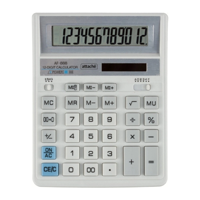 Հաշվիչ սեղանի Attache AF-888 1572674 ||Калькулятор Attache AF-888 1572674 ||Calculator Attache AF-888 1572674
