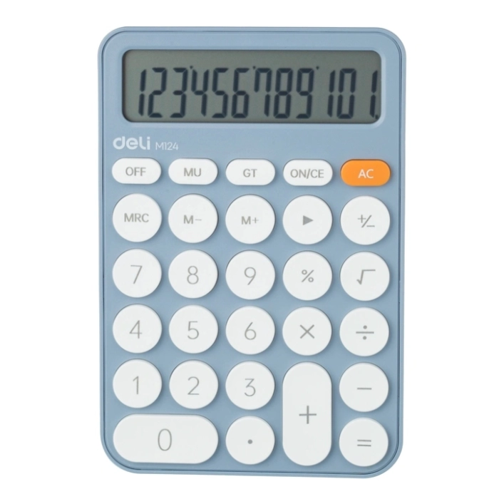 Հաշվիչ սեղանի Deli EM124 1691730 ||Калькулятор Deli EM124 1691730 ||Calculator Deli EM124 1691730