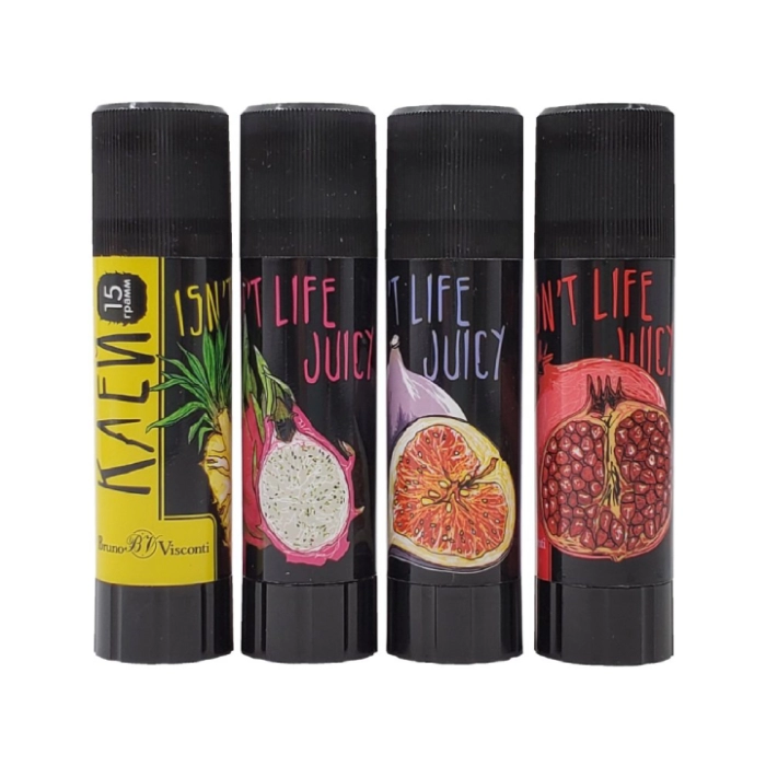 Սոսինձ-մատիտ B&V Juicy 15գր 40-0012 ||Клей-карандаш B&V Juicy 15г 40-0012 ||Glue stick B&V Juicy 15gr 40-0012
