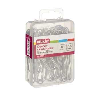 Ամրակ Attache 78մմ 30 հատ 879051 