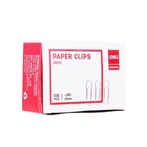 Ամրակ Deli 33 մմ 1407158 ||Скрепки Deli 33 мм 1407158 ||Paper clips 33 mm 1407158 
