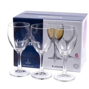 Գինու բաժակների հավաքածու Luminarc Elegance 350 մլ 6 հատ 2506 