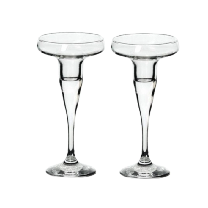 Մոմակալ ապակե Pasabahce Basic 17 սմ 2 հատ 44021 ||Подсвечник стеклянный Pasabahce Basic 17 см 2 шт 44021 ||Glass candlestick Pasabahce Basic 17 cm 2 pcs 44021