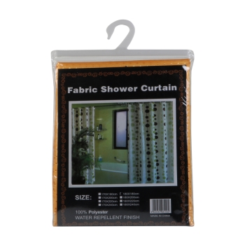 Լոգարանի վարագույր Fabric Shower Curtain 180x180 սմ 