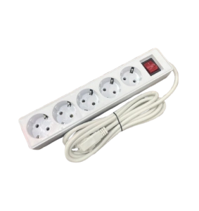 Երկարացման լար 3մ 5տեղ հող․անջ XN-05 3500W SV-12-14 ||Удлинитель 3м 5роз. XN-05 3500W ||Power socket 3m 5socket XN-05 3500W