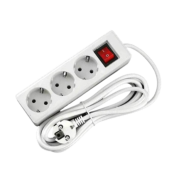 Երկարացման լար 5մ 3տեղ հող․ անջ XN-03 SV-12-13 