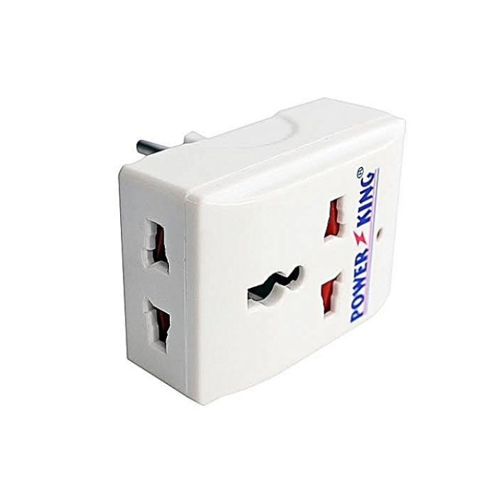 Ադապտեր 3 տեղ Power King ||Переходник для розеток Power King ||3 way plug adapter Power King