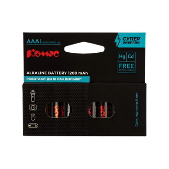 Մարտկոց Комус AAA 10 հատ 