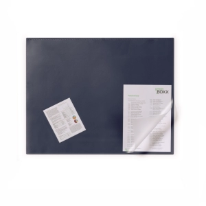 Գորգ սեղանի Durable 52x65 սմ 720307 ||Коврик на стол Durable 52х65 см синий с прозрачным листом