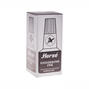 Թանաք կնիքի Horse սև 30 մլ ||Штемпельная краска Horse черная 30 мл ||Stamp ink Horse black 30 ml