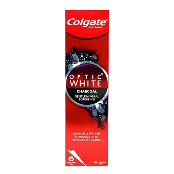 Ատամի մածուկ Colgate Optic White Charcoal 75 մլ ||Зубная паста Colgate Optic White Charcoal 75 мл ||Toothpaste Colgate Optic White Charcoal 75 ml