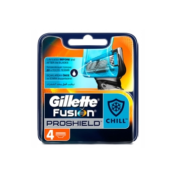 Ածելու շեղբ Gillette Fusion Proshield 4 հատ 