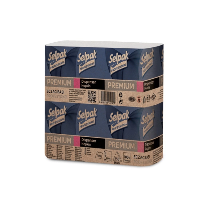 Անձեռոցիկ սեղանի դիսպենսերի Selpak 1 շերտ 250 հատ ||Серветки для диспенсера Selpak 1 слой 250 шт. ||Paper towels Selpak 1 layer 250 pcs