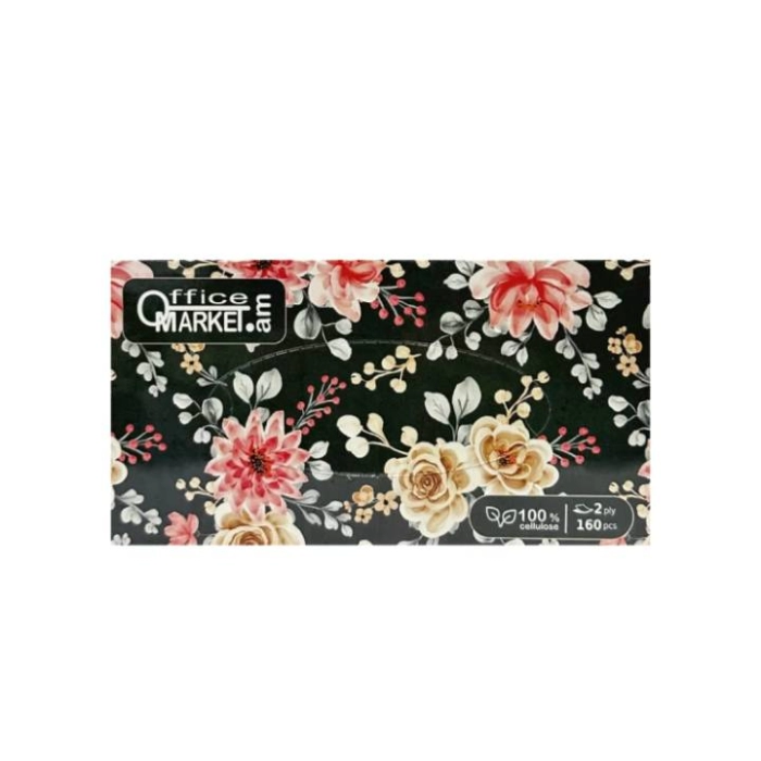 Անձեռոցիկ Office Market 160 հատ 2 շերտ ||Салфетка Office Market 160 шт 2 слоя ||Napkin Office Market 160 pcs 2 ply