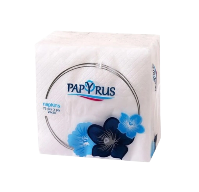 Անձեռոցիկ Papyrus 25x25 սմ 75 հատ ||Салфетка Papyrus 75шт 25*25см