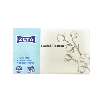 Անձեռոցիկ Zeta 3 շերտ 150 հատ 