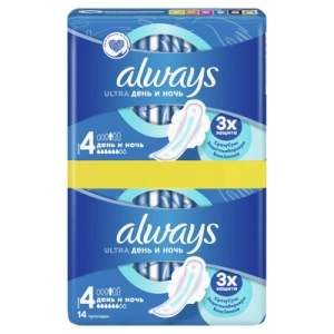 Միջադիր  Always   Always Economy Uitra Night 14 հատ ||Прокладка Always  Economy Uitra Night 14  шт. || Gasket  Always   Economy Uitra Night 14  pcs.