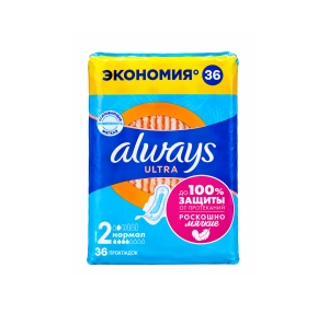 Միջադիր  Always Ultra Normal 36 հատ ||Прокладка Always Always Ultra Normal  36 шт. || Gasket Always Always Ultra Normal 36 pcs.