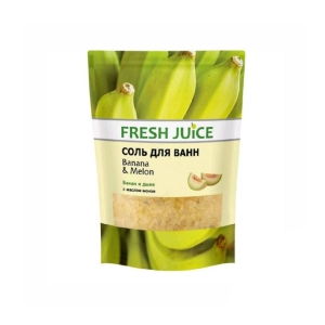 Աղ ծովային Fresh Juice Banana and Melon 500 գր  ||Соль для ванн Fresh Juice Banana and Melon 500 г