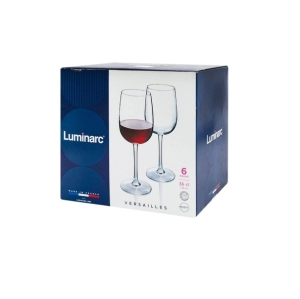 Գինու բաժակ Luminarc Versailles 360 մլ 6 հատ G1483 