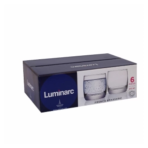 Վիսկիի բաժակների հավաքածու Luminarc French 310 մլ 6 հատ H9370 