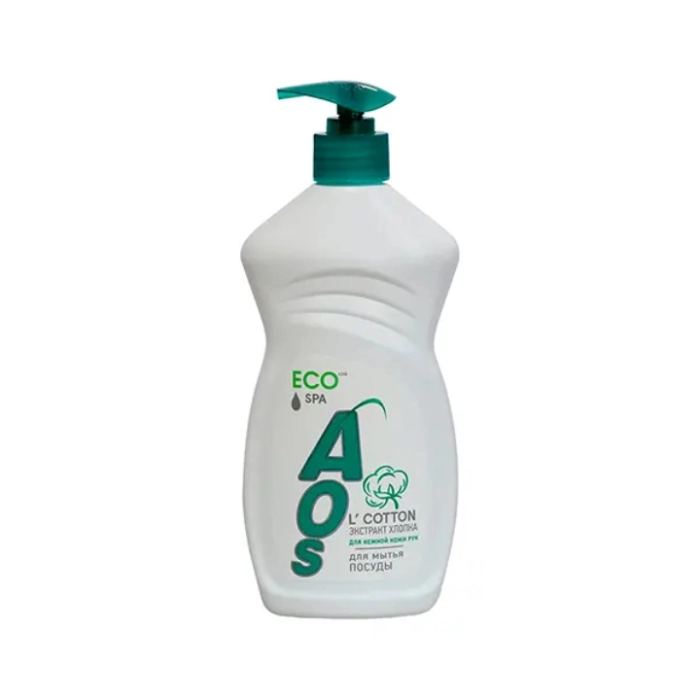 Հեղուկ սպասքի Aos Eco Cotton 450մլ ||Средство для мытья посуды Aos Eco Cotton 450мл ||Dishwashing detergent Aos Eco Cotton 450ml