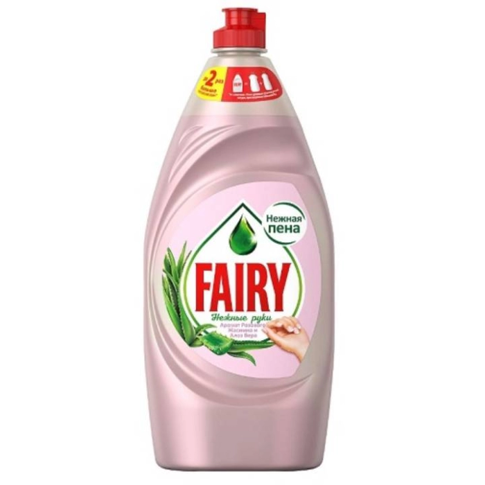 Հեղուկ սպասքի Fairy нежные руки 900մլ ||Средство для мытья посуды Fairy нежные руки 900мл ||Dishwashing detergent Fairy нежные руки 900ml