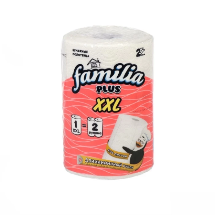 Սրբիչ խոհանոցի Familia XXL 2 շերտ 1 հատ 1735880 ||Полотенца бумажные Familia XXL 2 слоя 1 штук 1735880 ||Paper towels Familia XXL 2 layers 1 pk 1735880 