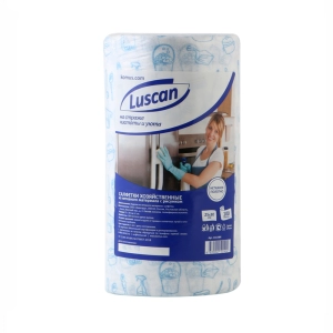 Անձեռոցիկ կենցաղային Luscan 25x30 սմ 100 հատ 1111984 ||Салфетки хозяйственные в рулоне Luscan 25х30 см 100 листов ||Household napkins in a roll Luscan 25x30 sm 100 pcs 1111984