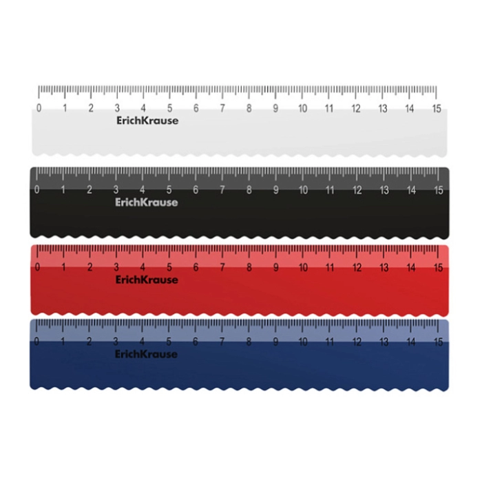 Քանոն պլաստիկ ErichKrause Classic 15սմ 61761 ||Линейка пластик ErichKrause Classic 15см 61761 ||Ruler plastic ErichKrause Classic 15sm 61761