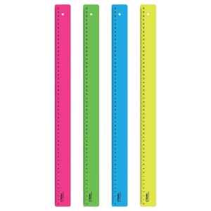 Քանոն СТАММ 50 սմ գունավոր ||Линейка 50см СТАММ цветной ||Ruler 50cm STAMM colored