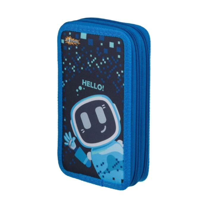 Գրչատուփ №1School Robot Hello 1716456 ||Пенал №1School Robot Hello 1716456 ||Pencil case №1School Robot Hello 1716456