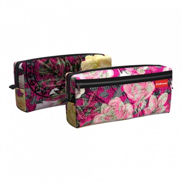 Գրչատուփ ErichKrause Bouquet 52269 ||Пенал ErichKrause Bouquet 52269 ||Pencil case ErichKrause Bouquet 52269