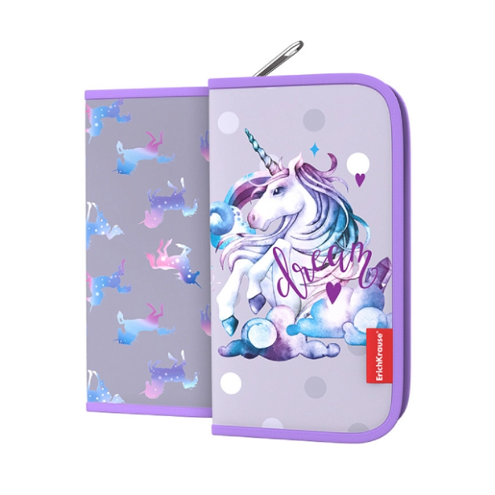Գրչատուփ ErichKrause Dream Unicorn 48493 ||Пенал ErichKrause Dream Unicorn 48493 ||Pencil case ErichKrause Dream Unicorn 48493