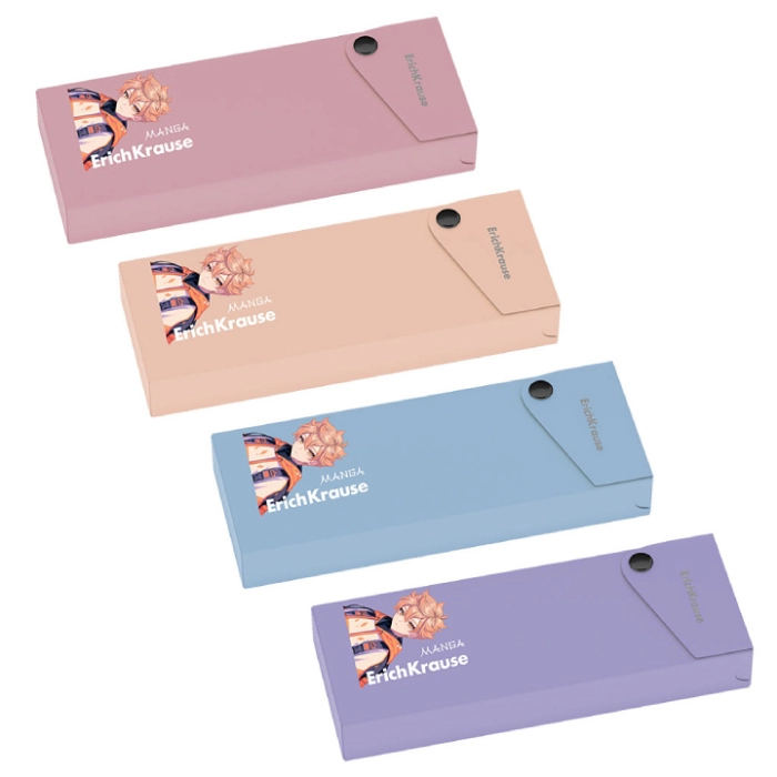 Գրչատուփ ErichKrause Soft Manga 61251 ||Пенал ErichKrause Soft Manga 61251 ||Pencil case ErichKrause Soft Manga 61251