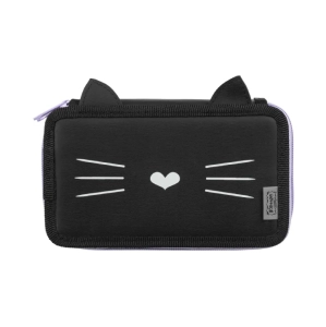 Գրչատուփ Комус Kitty black 1910087 ||Пенал Комус Kitty black 1910087 ||Pencil case Комус Kitty black 1910087