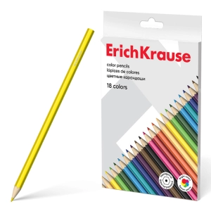 Գունավոր մատիտներ ErichKrause 18 գույն 61790 ||Цветные карандаши ErichKrause 18 цветов 61790 ||Color pencils ErichKrause 18 colors 61790