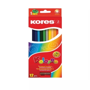 Գունավոր մատիտներ Kores 12 գույն 96312