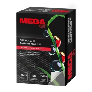 Լամինացիայի թաղանթ Mega A8 125 մկմ 100 հատ 255125 ||Пленка для ламинации Mega A8 125 мкм 100 шт. 255125 ||Lamination film Mega A8 125 mkm 100 pcs 255125