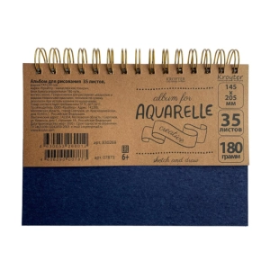Ալբոմ Sketchbook Kroyter զսպանակով 35 թերթ 145x205 մմ 07873 ||Альбом Sketchbook Kroyter с пружиной 35 листов 145x205 мм 07873 ||Album Sketchbook Kroyter with a spring 35 sheets 145x205 mm 07873